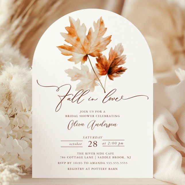 Whisper Fall Bridal Dusche Einladung (Von Creator hochgeladen)
