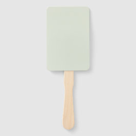 Whisper Green Solid Color Fächer