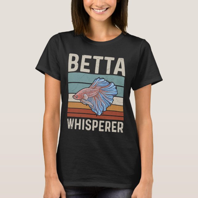 Whisperangebot für einen Bettfischexperten T-Shirt (Vorderseite)