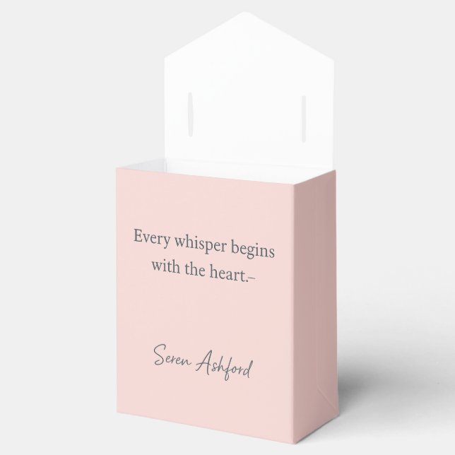 Whispered Words  Geschenkschachtel (Geöffnet)
