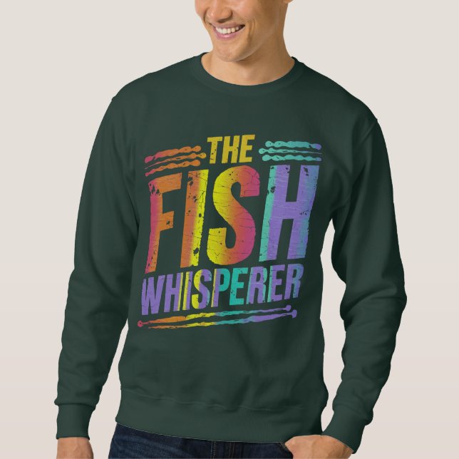 Whisperfischen Outdoor Sweatshirts (Vorderseite)