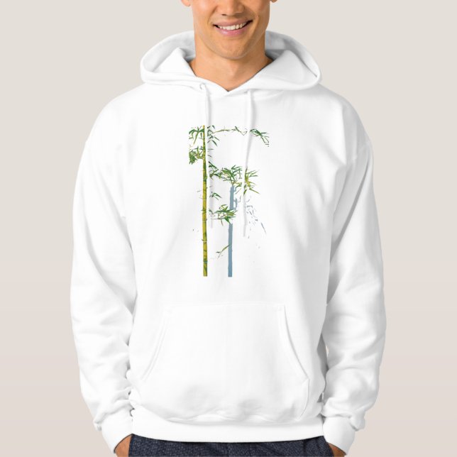 Whispering Bamboo Between Growth and Void Fragment Hoodie (Vorderseite)