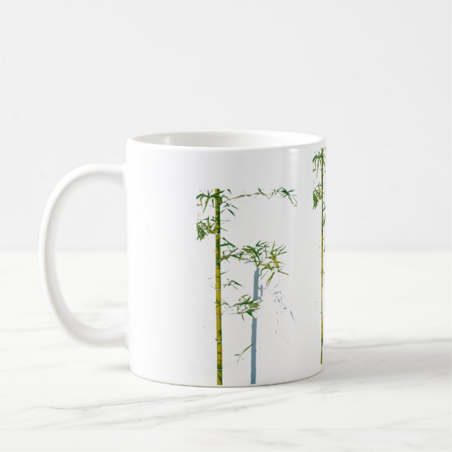 Whispering Bamboo Between Growth and Void Fragment Kaffeetasse (Links)