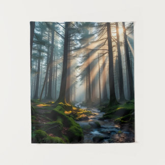 Whispering Forest Wandteppich