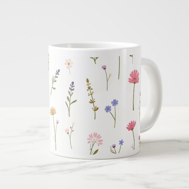 Whispering Wilds Jumbo-Tasse (Vorderseite Rechts)