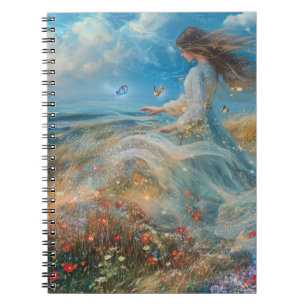 Whispers of the Meadow: Ghoful Journey Notebook Notizblock