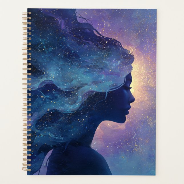 Whispers of the Moon - Goddess Planer (Vorderseite)