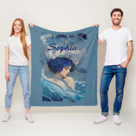 Whispers of the Ocean Goddess Fleecedecke