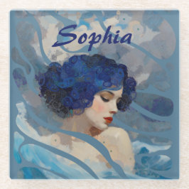 Whispers of the Ocean Goddess Glasuntersetzer