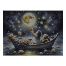Whispers of the Sea at Sunset Poster