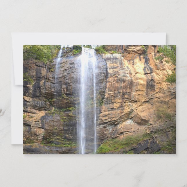 Whispers of Toccoa Falls Mitteilungskarte (Vorderseite)