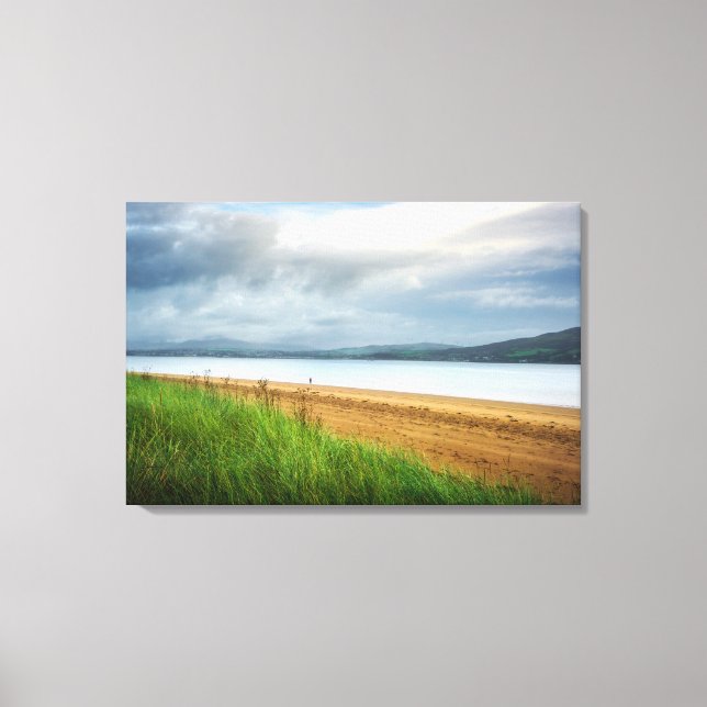 Whispers on the Sand: The Historic Rathmullan Beac Leinwanddruck (Vorderseite)