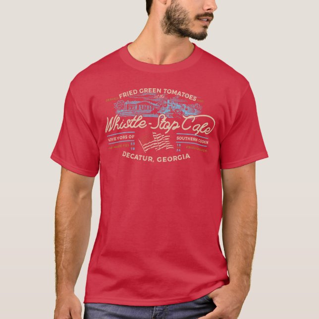 Whistle Stop Cafe Junge T-Shirt (Vorderseite)