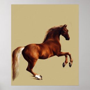 Whistlejacket-Pferdgemälde von George Stubbs Poster