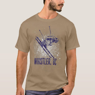 Whistler BC Canada Downhill Ski Village T-Shirt