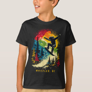 Whistler Bc Kanada Snowboarder Snowboarden Resort T-Shirt