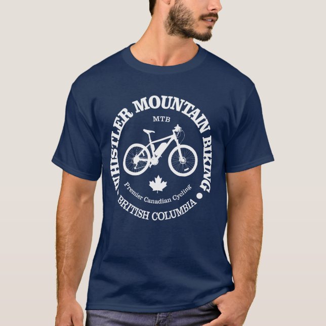 Whistler BC (MTB) T-Shirt (Vorderseite)