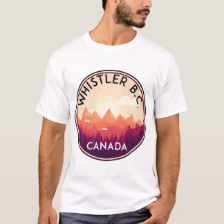 WHISTLER BRITISCHE KOLUMBIEN KANADA SKIFAHREN SNOW T-Shirt