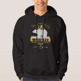 Whistler British Columbia - Kanada - Ski Souvenirs Hoodie