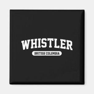 Whistler British Columbia Kanada Skiberg Skifahren Magnet