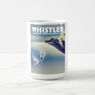 Whistler British Columbia Kanada Skifahren Kaffeetasse