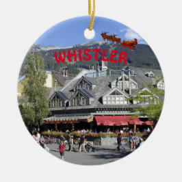 Whistler Canada Christmas Ornament