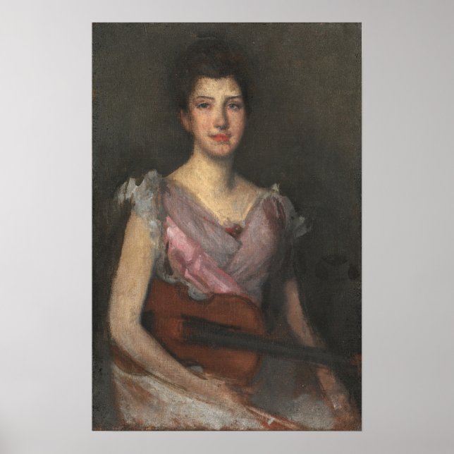 Whistler - Der Violinspieler Poster (Vorne)