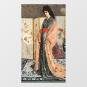 Whistler - Die Prinzessin aus dem Land des Porzell Fensteraufkleber