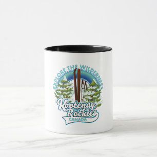 Whistler Kanada, erkunde die Wildnis, Ski-Logo G Tasse
