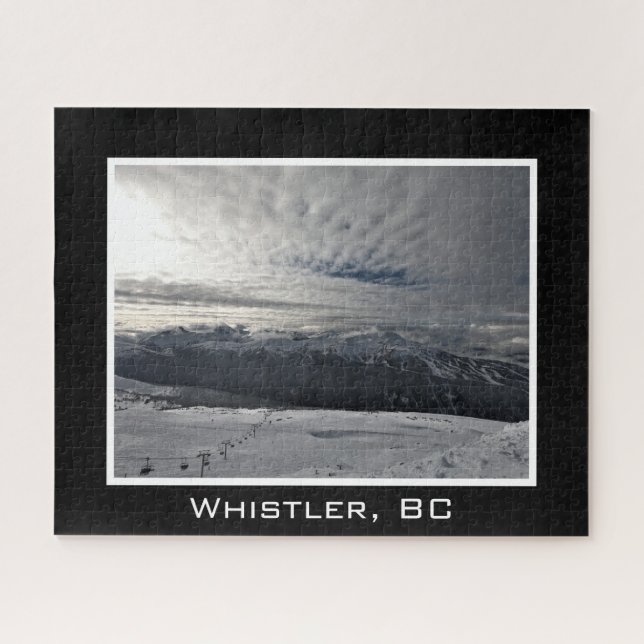 Whistler Mountain BC Kanada Snowboardpiste Snowpar (Horizontal)