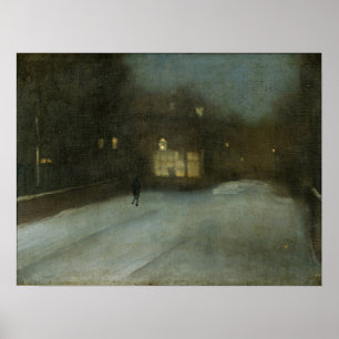 Whistler - Schnee von Chelsea Poster