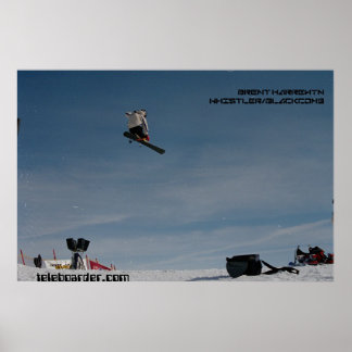 Whistler Teleboarding Poster