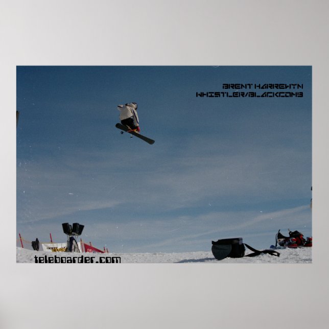 Whistler Teleboarding Poster (Vorne)