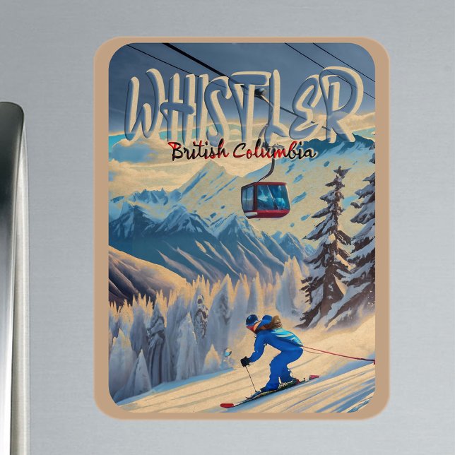 Whistler Vancouver British Columbia Kanada 1950er Magnet (Von Creator hochgeladen)