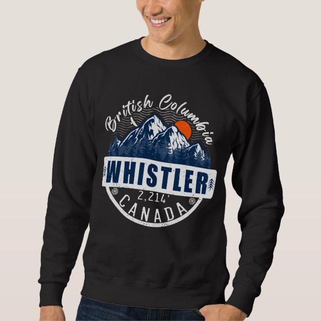 Whistler Vancouver, British Columbia - Kanada - Sk Sweatshirt (Vorderseite)