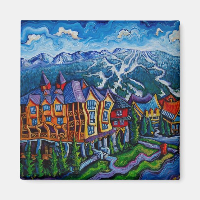 Whistler Village Magnet (Vorne)