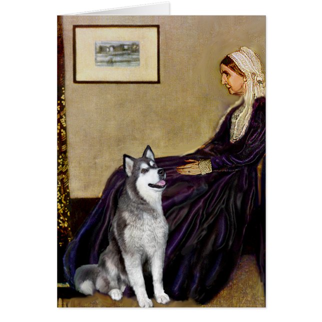 Whistlers Mother - Malamute d'Alaska (Devant)