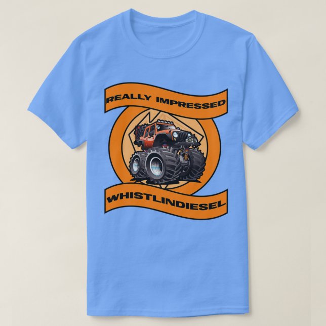 Whistlindiesel Monster Truck 2 T-Shirt (Design vorne)