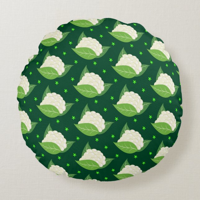 Whitaker Rundes Kissen (Vorderseite)