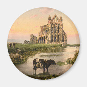 Whitby Abbey III, Whitby, Yorkshire, England Magnet