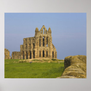 Whitby Abbey, Whitby, North Yorkshire, England Poster