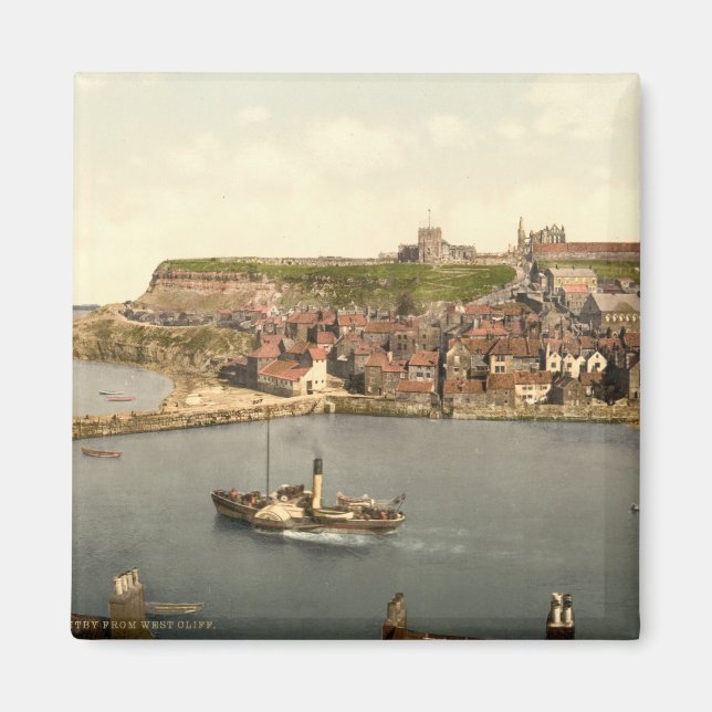 Whitby II, Yorkshire, England Magnet (Vorne)