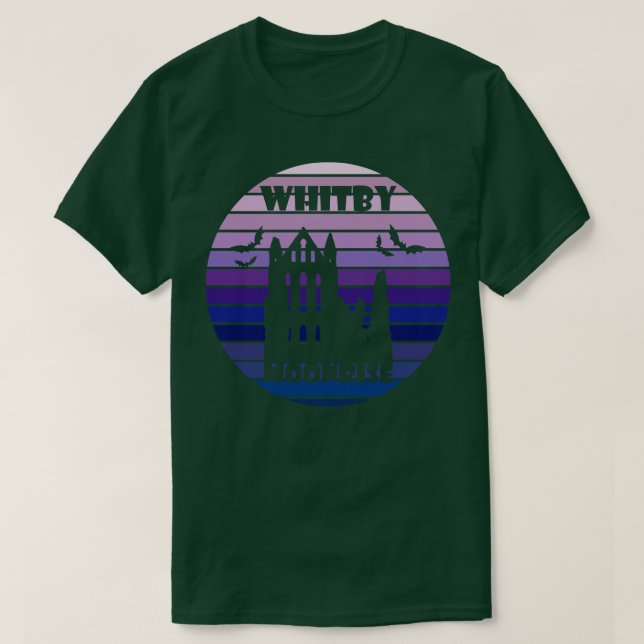 Whitby Moonrise T-Shirt (Design vorne)