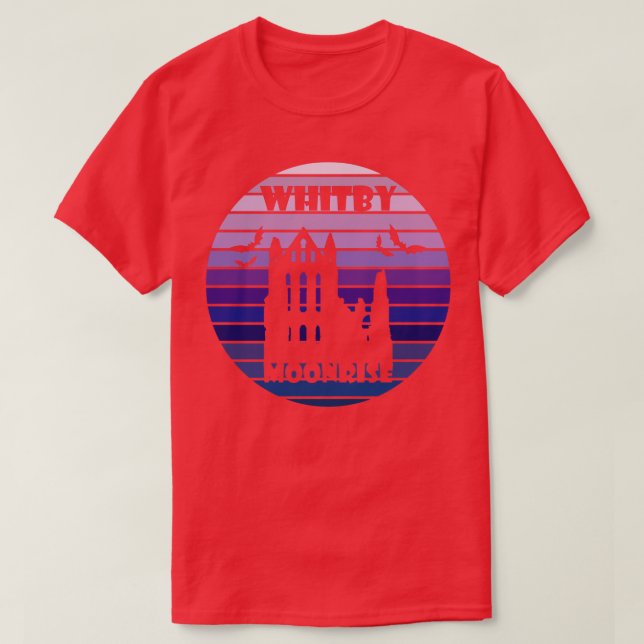Whitby Moonrise T-Shirt (Design vorne)