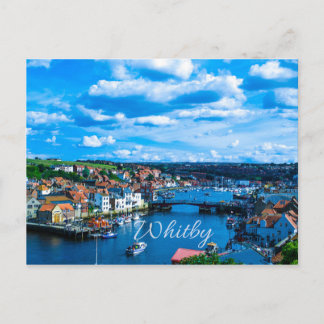 Whitby, Yorkshire, carte postale anglaise