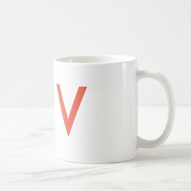 White 11 oz Classic White Mug Kaffeetasse (Rechts)
