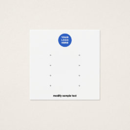 White Add Logo Multiple 8 Stuhl Ohrloch