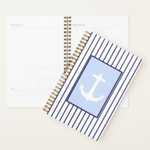 White Anchor Kapitän Blue Stripes Sea Planer