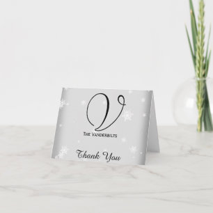 White and Silver Snowflake Wedding Danke