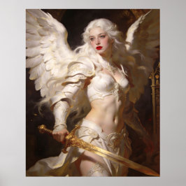 White Angel Poster